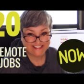 20+ REMOTE JOBS YOU Can Do Right Now! This is NOT a TIPS & TRICKS VID –These are REAL JOBS you…