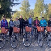 Ukraine: e-bikes donated to help nurses travel in war-torn Donetsk | Nursing Times